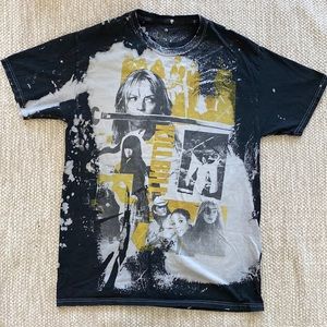 KILL BILL Volume 1 Vintage Tie Die T-Shirt Cotton Black and White Rare S/M